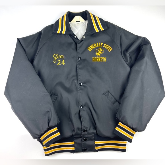 Vintage Varsity Bomber Jacket Size M - Picture 2 of 3